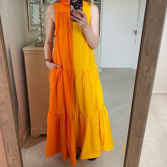 Christopher John Rogers for Target Two Tone Dress - Picture 4 of 8